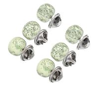 Toyvian de Col Femme Lot de 6 Boutons-Pression Verts Perle sans Couture pour Corsages et Chandails Usage Quotidien et Événements