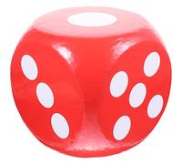 Toyvian Dé en Mousse Géant 20Cm - Accessoire De Jeu De Société Léger pour Enfants Animation De Fête Enseignement des Mathématiques Et Jeux Extérieurs