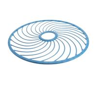 Toyvian de la Flexible Déformation Bleu de Pêche et sans en Haute Disque Lancer de Filet Main Plastique Plein Air