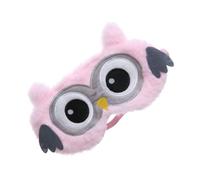 Toyvian de Sommeil Garçon Fille Peluche Hibou avec Ailes Cache-yeux et Réglable pour Sommeil Confortable et Relaxation