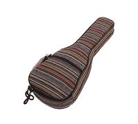 Toyvian De Transport Imperméable pour Guitare Et Ukulélé Housse Rembourrée avec Pochette Zippée Et Bretelles Réglables pour Musiciens Déplacement