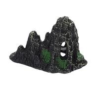 Toyvian Décoration Aquarium Résine Durable Ornement Faux Rocher Naturel pour Paysage de Bassin Simulateur de Colline pour Poissons Facile Entretien à Eau