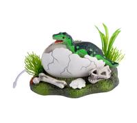 Toyvian Décoration Aquarium Œuf Abri pour Générateur de Bulles Air Accessoire Élégant pour Aménager Votre Aquarium