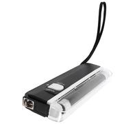 Toyvian Détecteur de Billets Portable Noir Lampe UV 4w pour Euros | PP Compact, Capteur Haute Précision et LED Fluorescente, pour Cartes D'identité et Hôtels