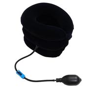 Toyvian Dispositif Gonflable de Traction Cervicale Oreiller de U pour Douleurs Chroniques et Usage Portable, Convient au Bureau et Maison