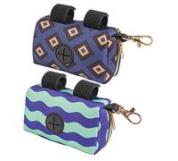 Toyvian Distributeur De Paquet à Couches Portable Bébé, 2 Pièces Violet Et Motif Vague, Rangement Compact, Plastique Léger, pour Sorties Et Voyages Nourrissons