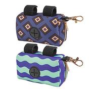 Toyvian Distributeur De Paquet à Couches Portable Et Voyage pour Bébé, 2 Pièces Violet Et Motif Vague, Léger Et Simple, Stockage Extérieur Pratique, Organisation pour Nourrissons Et Tout-Petits