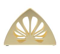 Toyvian Distributeur de Serviettes en Papier Vertical Doré Socle Lourd, Porte-serviettes de Table Triangulaire Cuisine, Restaurant et Maison, Support Multifonctionnel pour Serviettes