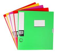 Toyvian Dossier Projet 5Pcs Dossiers Pour Documents Dossiers En Plastique Classeurs Cas A4 Boîtes De Rangement De Fichiers Enveloppes En Plastique Poly Organisateurs De Documents