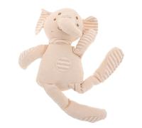 Toyvian Doudou Éléphant Coton Bio Pour Garçon Fille Adorable Et Apaisante Compagnon De Sommeil Jeu Pour Garçon Fille Figurine Éléphant Douce Naturel