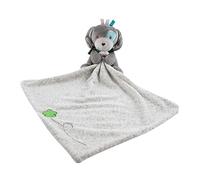 Toyvian Doudou Peluche Éléphant De Garçon Fille Sécurisant avec Couverture Douce pour Nourrissons Sensoriel pour an Dimensions Couleur De Attache Aléatoire