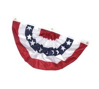 Toyvian Drapeau Américain Polyester Fan Fanion Suspendu et Portable pour Décoration et Fête