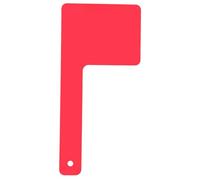 Toyvian Drapeau de Boîte aux Lettres en Acrylique Rouge, Accessoire Signal de Statut Rotation Fluide, Design Moderne et Installation Facile pour Usage Extérieur
