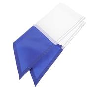 Toyvian Drapeau de Plongée Bleu et Blanc en Tissu Oxford Résistant Drapeau de Sécurité Haute Visibilité pour Kayak Bateau et Chasse sous-Marine Signalisation Conforme pour Sports