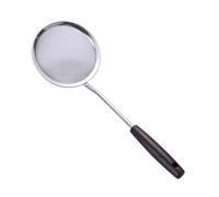 Toyvian Écumoire Acier Inoxydable avec Manche Bois Passoire Ajourée Résistante pour Cuisine Domestique et Professionnelle Filtre Pratique pour Frites et Soupes Couleur Couleur Aléatoire