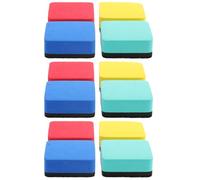 Toyvian Effaceurs à Sec Eva Magnétiques 12 Pièces pour Tableau Blanc et Formation de Saleté Accessoires de Classe pour Enseignants et Écoles