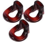 Toyvian Embouchures de Flûte de Rechange 3 Pièces, Mini Embout Buccal pour Dongxiao, Accessoire pour Flûte à Vent, Adapté aux Débutants et Musiciens, Fabrication Soignée sans Bavures,