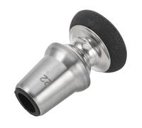 Toyvian Embout de Canne en Caoutchouc Rotatif 22 Mm, Accessoire pour Canne de Marche, Coussinet Pivotant Antidérapant Noir Léger, Remplacement pour Bâtons de Randonnée et Béquilles,