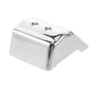 Toyvian Embout de Garniture de Bord de Bateau en Acier Inoxydable, Argenté | Installation Intégrée sans Perçage, Trous Prévus, Protection Renforcée, pour Rail Bateau, Remorques, Bords Rv