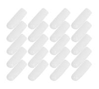Toyvian Embout de Protection en Caoutchouc Blanc 500 4 Mm Intérieur, Accessoires DIY pour Rangement de Vêtements et Penderie sans Couture pour Crochets de Cintre