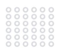 Toyvian Embouts de Lunettes Antidérapants en Silicone Blanc, 30 Paires
