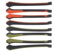 Toyvian Embouts en Caoutchouc pour Lunettes Garçon et Filles - 4 Paires - Manchons de Branches Antidérapants et Anti-usure - Confortable et - pour Activités Sportives et Plein Air