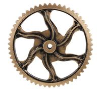 Toyvian Engrenage Mural en Vintage pour Décoration Intérieure Ornement d'Engrenage Industriel Accessoire de Décor Art Murale pour Bar et Salon Style Steampunk