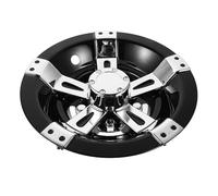 Toyvian Enjoliveur de Roue Rond de 10 Pouces pour Voiturette de Golf, Protection Extérieure en Plastique Résistant aux Chocs UV, Accessoire Décoratif pour Usage en Extérieur