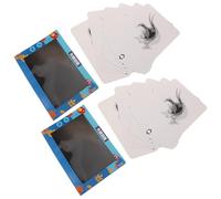 Toyvian Ensemble de 2 Jouets d'animation lenticulaire : kit d'expérimentation Scientifique pour l'éducation précoce avec Illusion visuelle et Fonctions d'apprentissage Scientifique