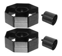 Toyvian Ensemble De 2 Mandrin Rotatif de Distributeur de Ruban 25mm en | Pièce de Remplacement, Alignement Précis et Alimentation Régulière, pour Bureau, Atelier Créatif