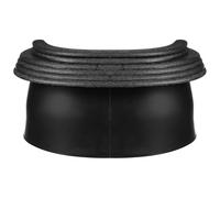 Toyvian Ensemble de 6 Pièces de Doublures de Poche en Plastique Noir pour Table de Billard, Accessoires Pratiques et Inodores, Adaptés pour Maison et Bar