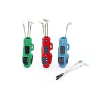 Toyvian Ensemble de Clubs de Golf Miniatures : Modèle de Club de Golf à L’échelle 1:12, Accessoires pour Maison de Poupée, Mini-Maquette de Scène Sportive pour La Décoration Et La Collection de