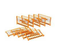 Toyvian Ensemble de Panneaux de Signalisation Miniatures Éducatifs pour Garçon et Filles, 10 Pièces Jaunes, Jouets Pédagogiques Traffic Routier, Jeu de Stationnement et Apprentissage Sécurité Routière