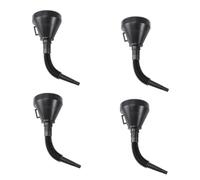 Toyvian Entonnoir de Carburant Large Bouche avec Poignée pour Voiture et Moto Entonnoir Polyvalent Antifuite Kit pour Urgence et Remplissage Huile Kérosène Essence et Fluide Automobiles