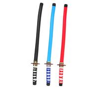 Toyvian Épée Ninja Jouet 3 Pièces en Plastique, Accessoires Cosplay