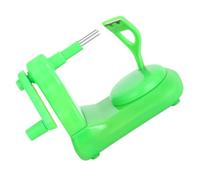 Toyvian Éplucheur à Manivelle pour Fruits et Poires Outil Manuel Acier Inoxydable et Plastique Vert Pratique et Facile à Utiliser pour Cuisine Bars et Restaurants