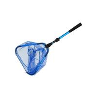 Toyvian Épuisette à Manche Extensible Alliage Aluminium Léger Filet Rétractable Compact pour Extérieur et Aquarium Manche Protection Poisson