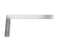 Toyvian Équerre de Menuisier Design Épaissi 300mm en Acier Inoxydable Outil de Mesure Stable et Précis pour Projets de Bricolage et Travail du Bois