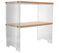 Toyvian Étagère De Comptoir Organisateur De Coin Café Porte-gobelets Organisateur De Commode pour Salle De Bain Et Cuisine