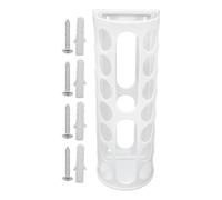 Toyvian Étagère de Rangement pour Vinyle 14 Trous Pliable Support Mural pour Rouleaux Papier Kraft et Loisirs Créatifs