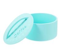 Toyvian Étui à Café en Silicone Vert Grosse Capacité, Résistant à L'humidité et Facile à Nettoyer, Support à Papier Filtre pour Cafés et Usage Domestique