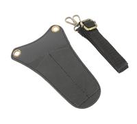 Toyvian Étui à Ciseaux de Coiffure Bandoulière Taille Triangle Pochette Protection Légère Portable pour Coiffeur Usage Professionnel