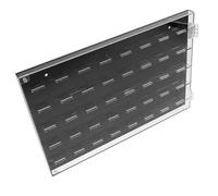 Toyvian Étui Porte-médiators Transparent en Acrylique 325x215x22 Mm 40 Compartiments, Organisateur de Rangement pour Accessoires de Guitare Acoustique, Boîte D'accessoires pour Musiciens