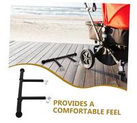 Toyvian Extension de Poignée Poussette Ajustable avec Double Tube Barre de Maintien Antidérapante pour Landaus et Poussettes Rehausseur de Hauteur pour Confort Parental