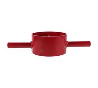 Toyvian Fendeur de Bambou Manuel Robuste en Acier 2 Lames Tranchantes, Outil Portable pour Découpe Précise de Tiges de Bambou, pour Vannerie et Loisirs Créatifs en Jardinage