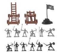 Toyvian Figurines de Soldats Miniatures en Abs pour Garçon et Filles, Set Compact de Petites Figurines Militaires Éducatives, Jouet pour Jeu et Collection
