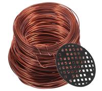 Toyvian Fil de Formation pour Bonsaï Aluminium Oxydé Fil Artisanal Résistant Corrosion de Mètres Couleur Antique pour Modelage et de Branches