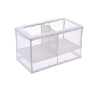 Toyvian Filet D’élevage pour Aquarium avec Ventouses Filet de Poisson en Polyester Grosse Taille 26x15x18 Cm Boîte à Poissons Isolante pour Écloserie Couleur Aléatoire Style Aléatoire