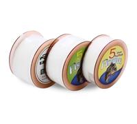 Toyvian Filet PVA Soluble pour Pêche à Carpe, Recharge D’Appâts Blanc 5m | Maille Fine Dissolvable L’Eau, sans Résidu, Adaptée aux Granulés et Particules Entières, Accessoire D’Amorçage