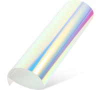 Toyvian Film de Transfert Thermique Noctilucent 25X305 CM pour Vêtements DIY Vinyle Phosphorescent Réfléchissant PU Rouleau Polyvalent pour Décoration Artisanale Textile